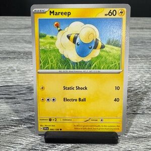 Pokémon | Scarlet & Violet #066/198: Mareep (2023) - Collectible Trading Card